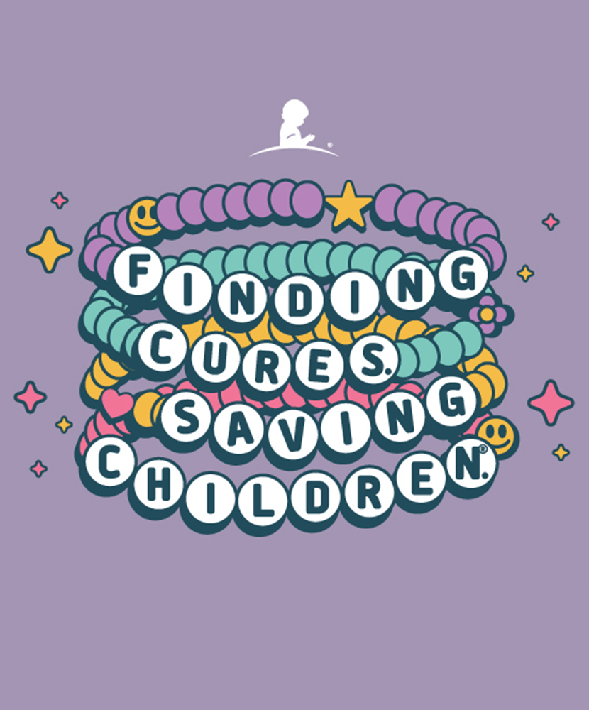 Primary image St. Jude Finding Cures Friendship Bracelet T-Shirt
